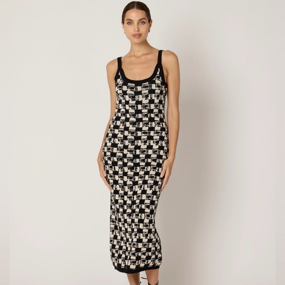 Cleobella PAYTON MIDI DRESS | BIARRITZ BLACK XS NWT